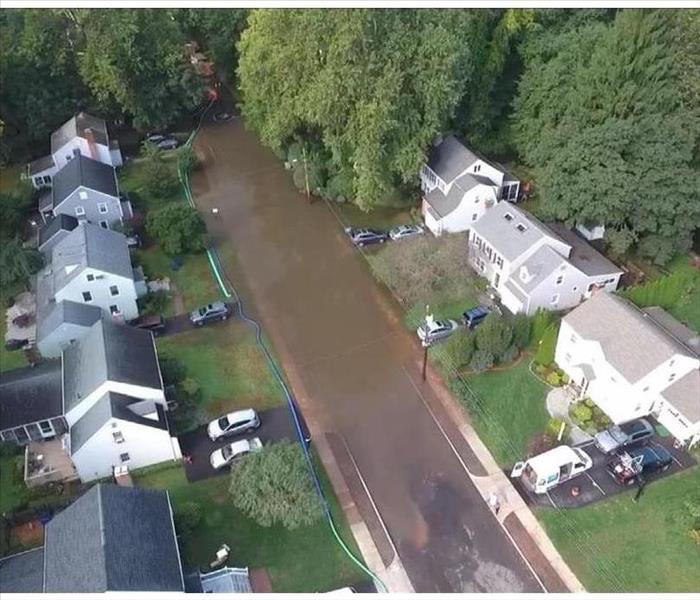 Sewage backup floods neighborhood in West Hartford CT